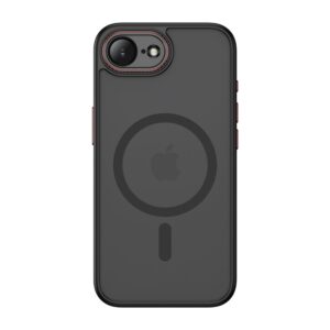 coque iphone 16e / 17e magcam tech protect noir mat