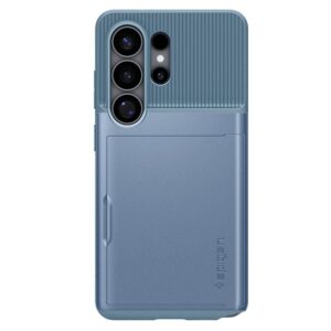 coque slim armor cs pour samsung galaxy s26 ultra spigen bleu clair