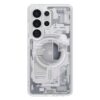 coque ultra hybrid magsafe pour samsung galaxy s26 ultra spigen zero one blanc