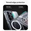 coque classic hybrid magsafe pour samsung galaxy s26 ultra esr transparent