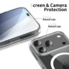 coque iphone 17 pro max flexair hybrid tech protect transparent