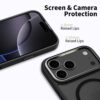 coque iphone 17 pro max magedge tech protect noir mat