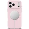coque iphone 17 pro max tech protect rose