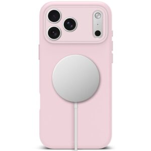 coque iphone 17 pro max tech protect rose