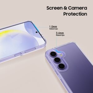 coque samsung galaxy s25 flexair hybrid tech protect transparent