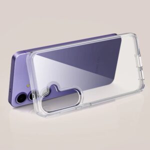 coque samsung galaxy s25 flexair hybrid tech protect transparent