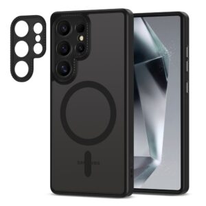 coque samsung galaxy s25 ultra magcam tech protect noir mat