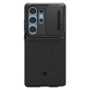 coque samsung galaxy s25 ultra optik armor spigen noir