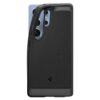 coque samsung galaxy s25 ultra rugged armor spigen noir mat