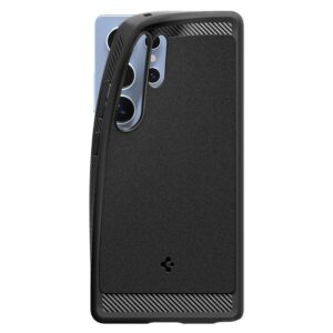 coque samsung galaxy s25 ultra rugged armor spigen noir mat