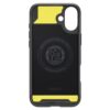 coque iphone 16 rugged armor spigen noir mat