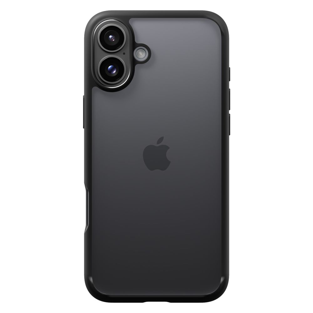 coque iphone 16 ultra hybrid spigen noir mat