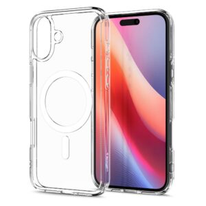 coque iphone 16 ultra hybrid spigen blanc