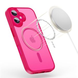 coque iphone 16 magmat tech protect rose