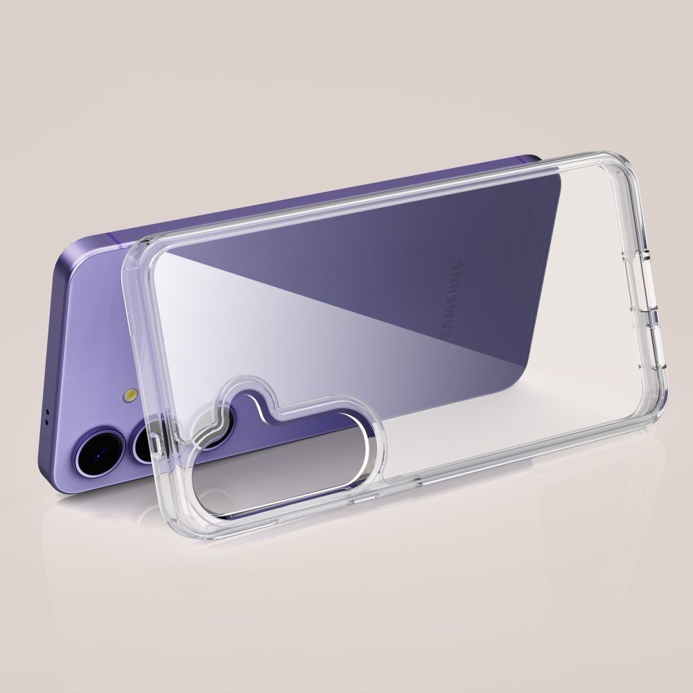 coque samsung galaxy a57 5g tech protect flexair hybrid transparent