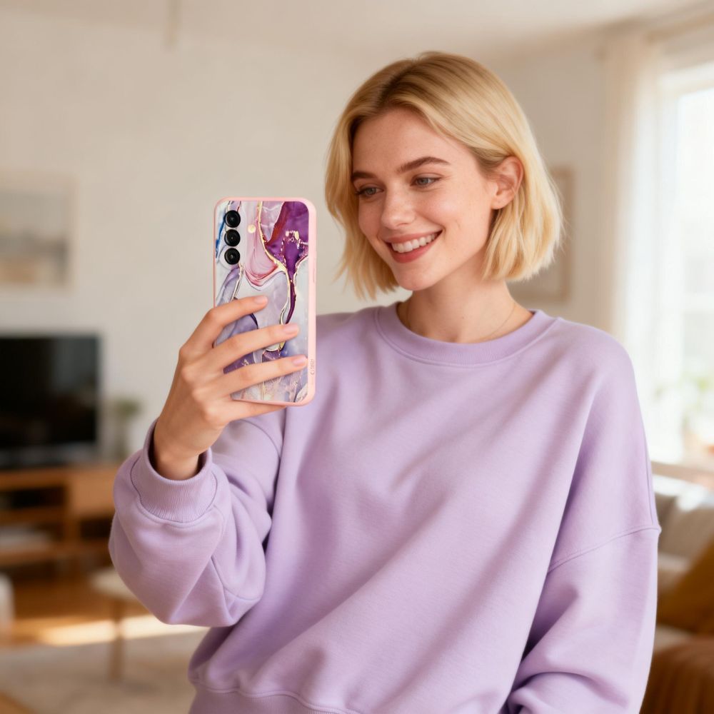 coque samsung galaxy a57 5g tech protect icon marbre