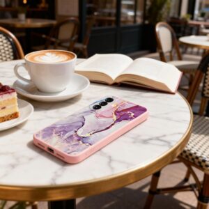 coque samsung galaxy a37 5g tech protect icon marbre