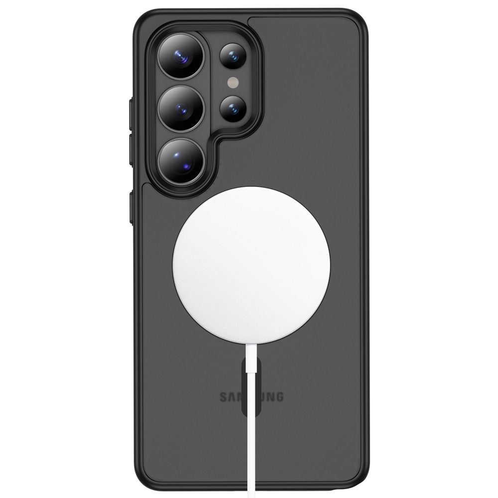 coque magmat magsafe pour samsung galaxy s26 ultra tech protect noir mat