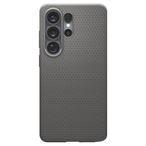 coque liquid air magsafe pour samsung galaxy s26 ultra spigen gris marbré