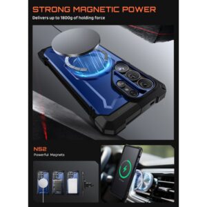 coque ub grip magsafe pour samsung galaxy s26 ultra supcase bleu cobalt