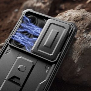 coque kevlar cam+ 2 set pour samsung galaxy s26 ultra tech protect noir