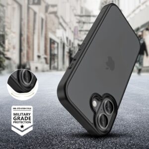 coque magmat pour iphone 17 tech protect noir mat