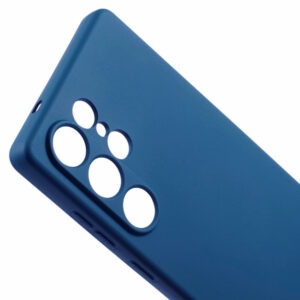 coque silicone bleue samsung galaxy s25 ultra