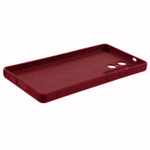 coque silicone rouge samsung galaxy s25 ultra