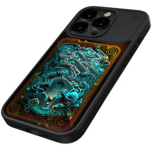 coque iphone 15 pro reveal warm magsafe stm noir