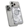coque ultra hybrid mag magsafe pour iphone 17 pro spigen zero one blanc