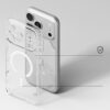coque fusion magnetic magsafe pour iphone 17 pro ringke transparent