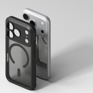 coque fusion bold magnetic magsafe pour iphone 17 pro ringke noir mat