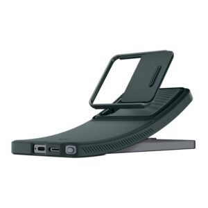 coque optik armor pour samsung galaxy s26 ultra spigen vert abyssal