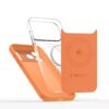 coque uniq magsafe pour iphone 17 pro tech protect orange cosmique
