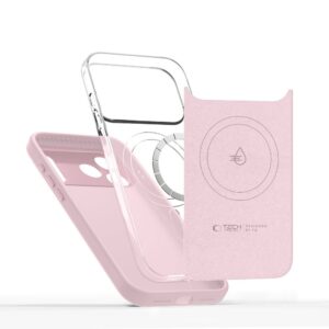 coque uniq magsafe pour iphone 17 pro tech protect rose