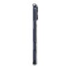 coque ultra hybrid mag magsafe pour iphone 17 pro spigen transparent/bleu profond