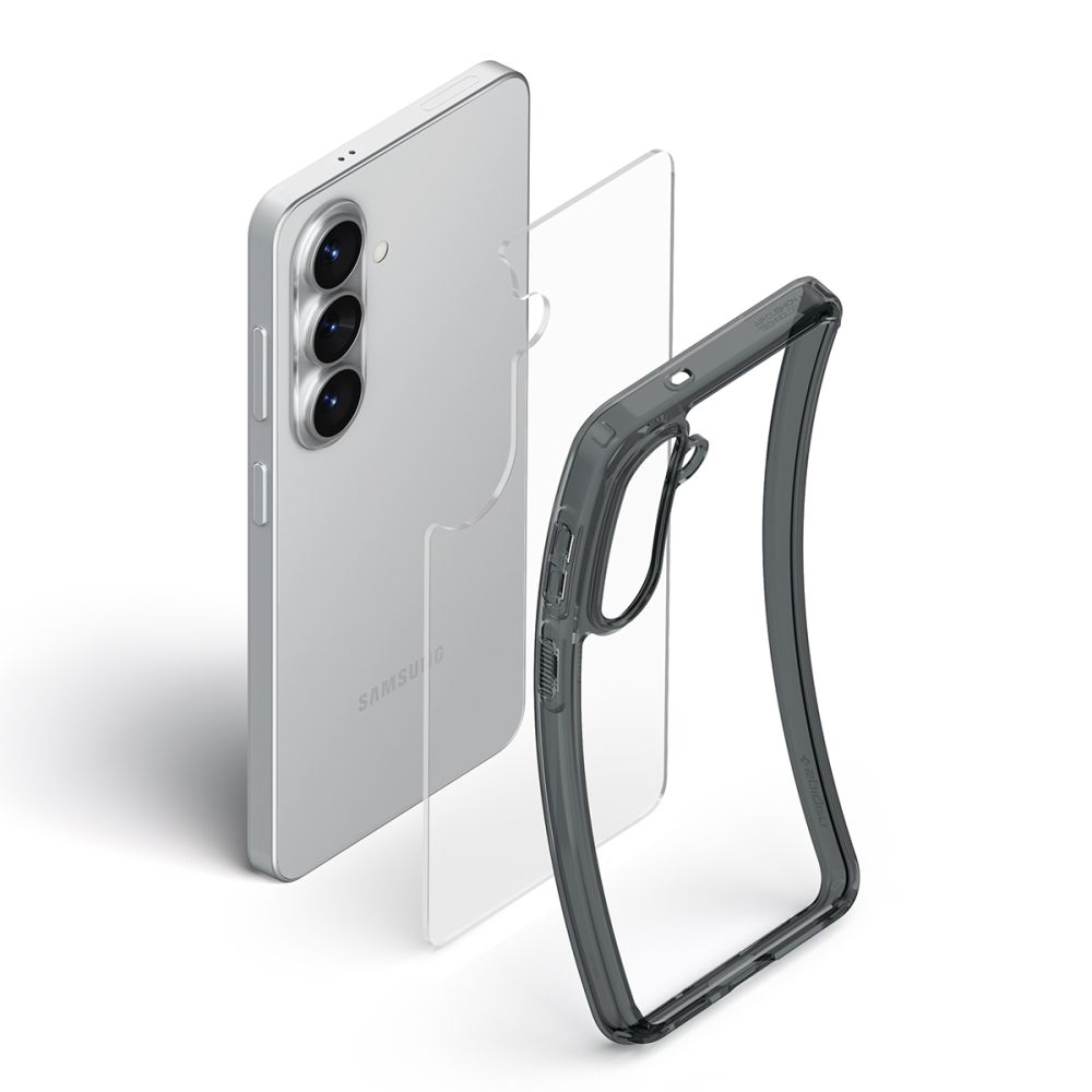coque samsung galaxy s26 ultra hybrid spigen gris