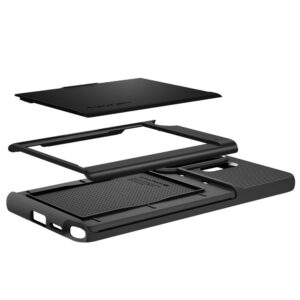 coque slim armor cs pour samsung galaxy s26 ultra spigen noir