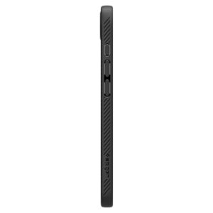 coque iphone 16e / 17e liquid air spigen noir mat