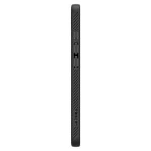 coque iphone 16e / 17e liquid air spigen noir mat