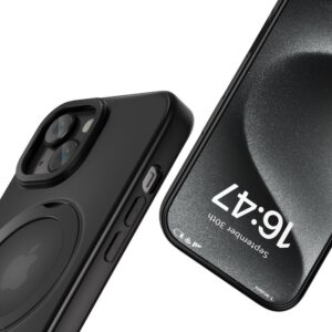 coque iphone 16e / 17e tech protect noir mat