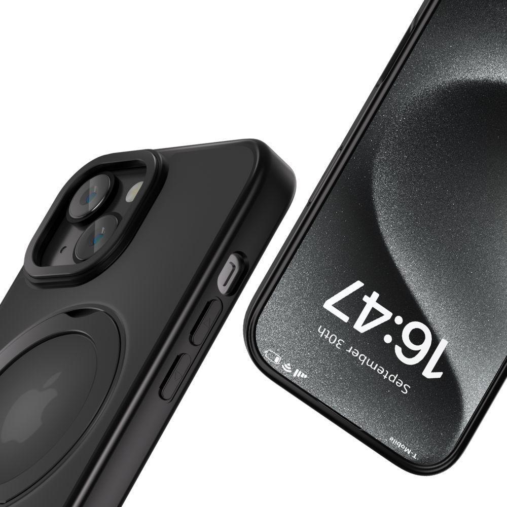 coque iphone 16e / 17e tech protect noir mat