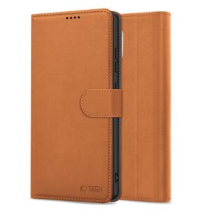 coque iphone 16e / 17e tech protect marron