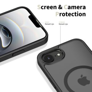 coque iphone 16e / 17e tech protect noir mat
