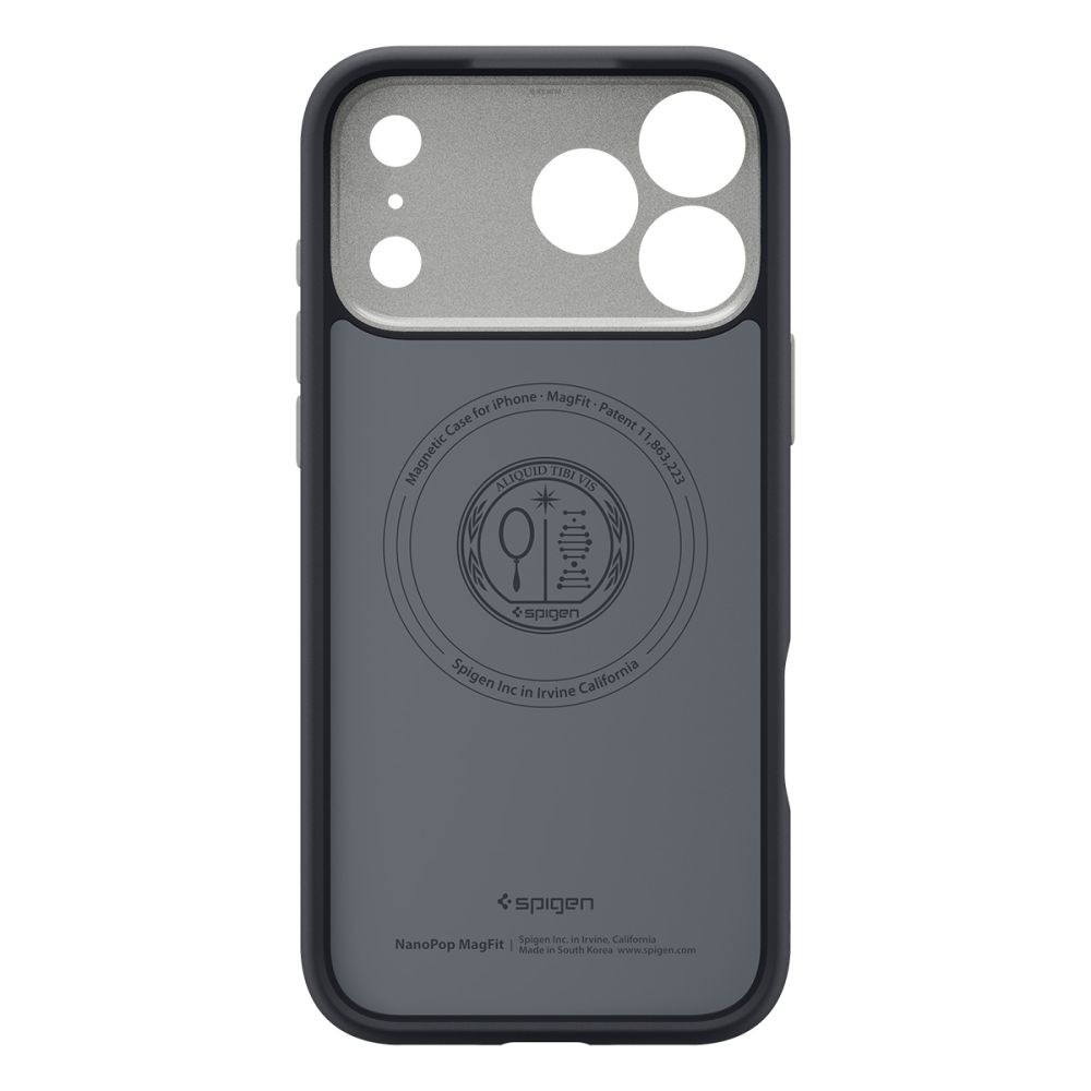 coque iphone 17 pro max nano pop mag spigen noir