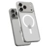 coque iphone 17 pro max ultra hybrid mag spigen blanc