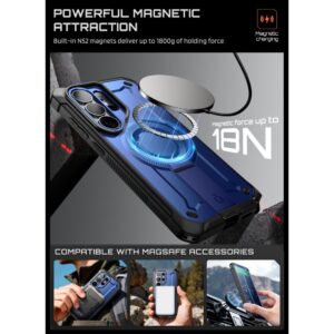 coque unicorn beetle pro 2 set magsafe pour samsung galaxy s26 ultra supcase bleu cobalt