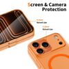 coque iphone 17 pro max magslim tech protect orange