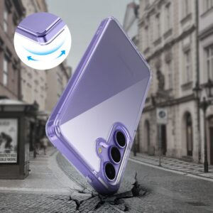 coque samsung galaxy s25 flexair hybrid tech protect transparent