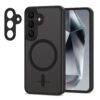 coque samsung galaxy s25 magcam tech protect noir mat